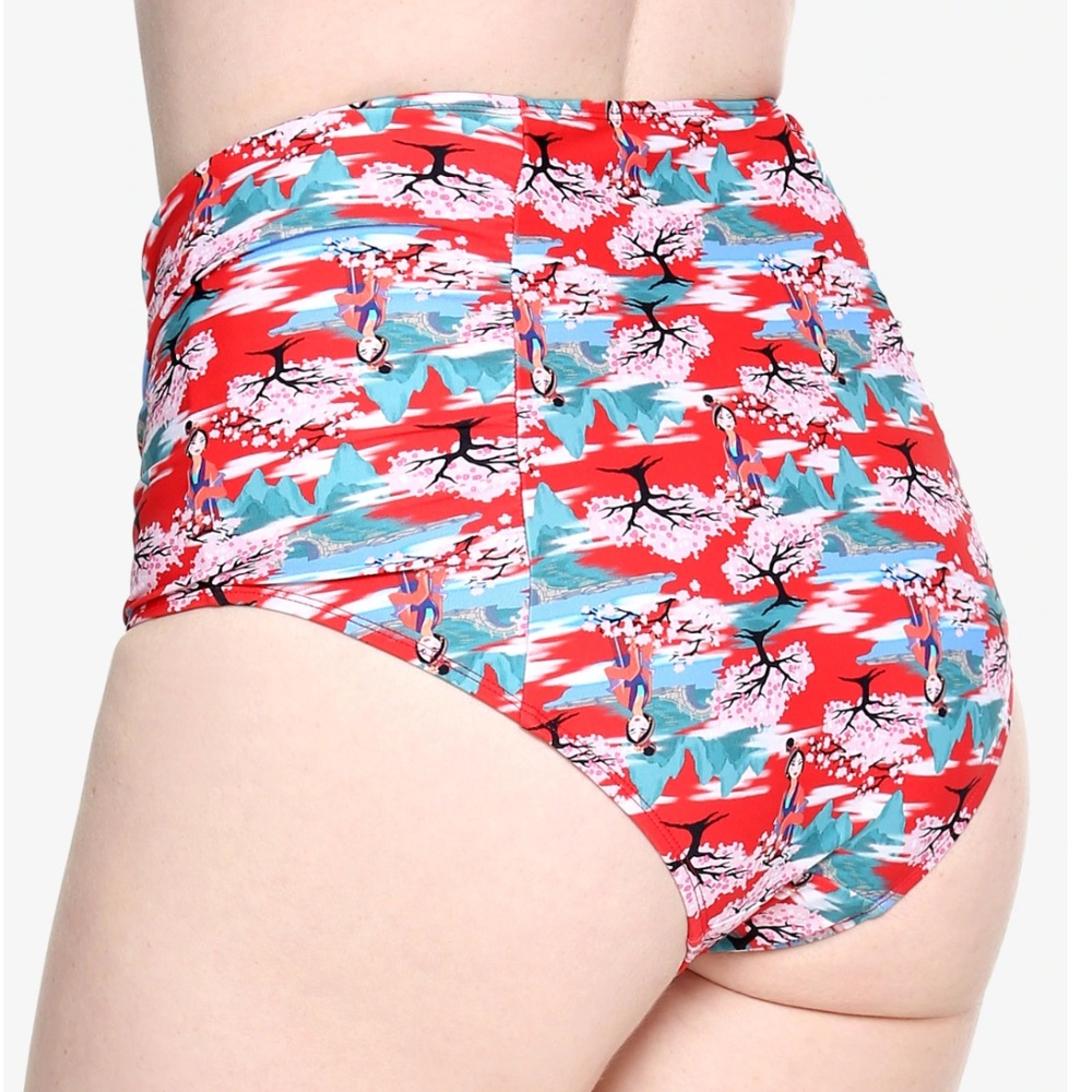 Disney Mulan Retro Bikini Bottom Juniors Size 2x